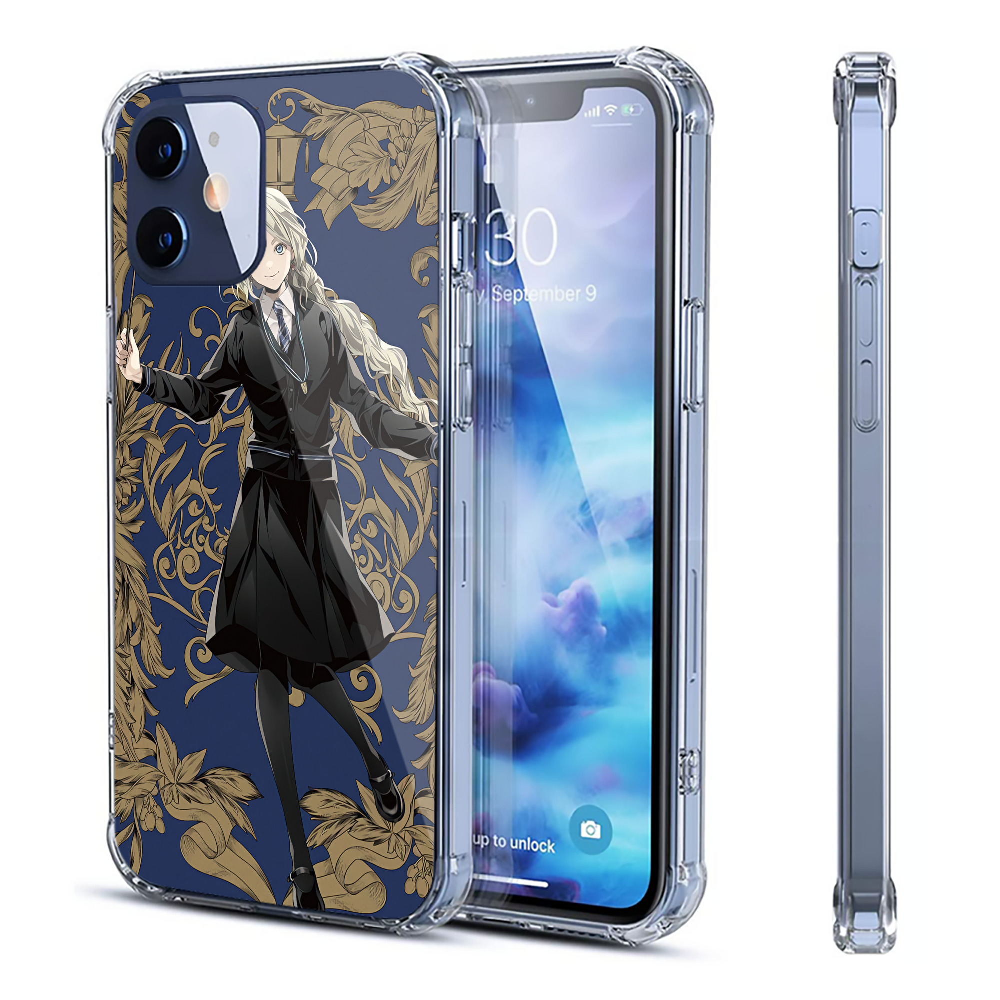 （画像用） Harry Potter ハリー・ポッターシリーズ 【iPhone 12シリーズ対応】透明スマホケース（クリアソフトケース）